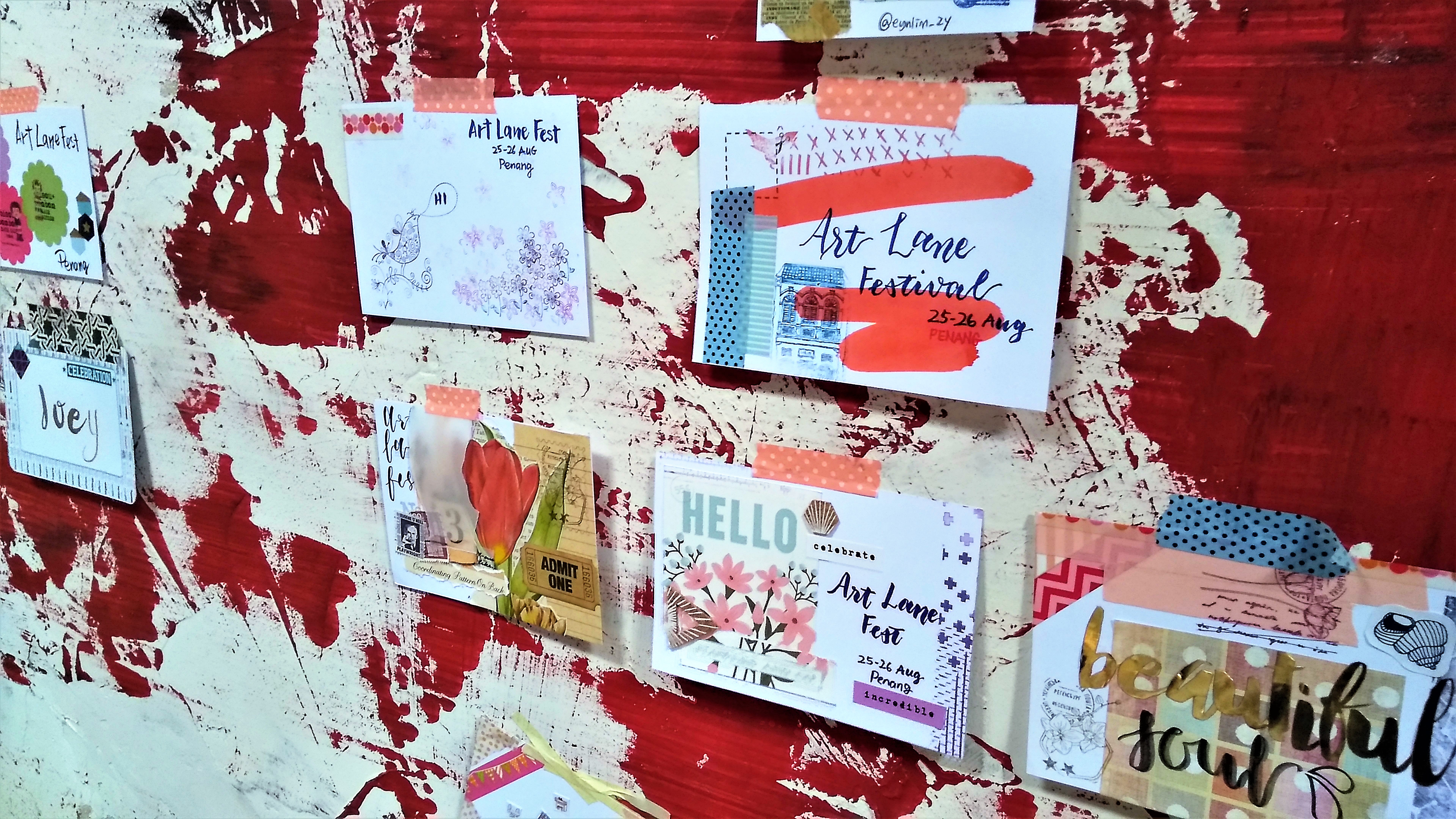 Rojak Daily/Yukeshwaran Devadas Kids love creating their own postcards.